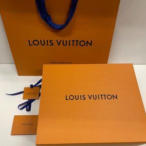 Louis Vuitton Shopping Bag and Handbag Box